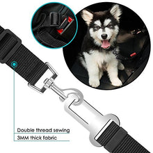 Carica l'immagine nel visualizzatore di Gallery, KEKU Cane Cintura di Sicurezza (2pcs / Pack), Regolabile del Gatto... - Ilgrandebazar