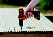 Carica l&#39;immagine nel visualizzatore di Gallery, BLACK+DECKER BDCDD12-QW Trapano/avvitatore compatto 10.8V - 1.5AH 1 Batteria - Ilgrandebazar