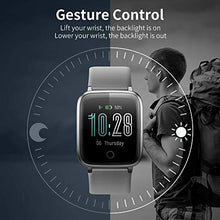 Carica l&#39;immagine nel visualizzatore di Gallery, Smartwatch Uomo Orologio Fitness Impermeabile IP68 Tracker Schermo...