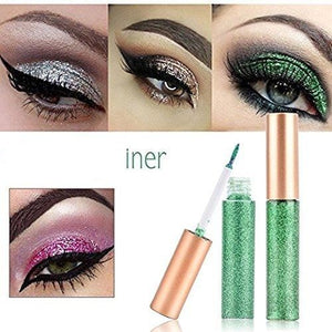 10 Colori/Set Glitter Ombretto Liquido Eyeliner,MS. Dear 10 pezzi, 10 Color - Ilgrandebazar