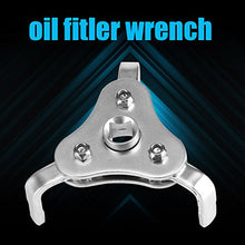 Carica l&#39;immagine nel visualizzatore di Gallery, Yosoo Chiave per filtro olio 3 Braccio Strumenti Smontaggio di auto... - Ilgrandebazar