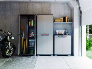 Keter Stilo Tuttopiani - 68X39X173H Grigio 68x39x173 cm, - Ilgrandebazar