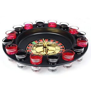 Schramm® Drinking Game Roulette incl. Confezione Regalo Party Drinking... - Ilgrandebazar