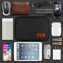 Carica l'immagine nel visualizzatore di Gallery, Gibot Cavi organizza Bag Elettronica Viaggio Borsa Nero 24 X 17cm