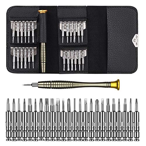 Metz-Tessy 25 in 1 Mini Cacciaviti,Set Cacciaviti di Precisione Kit 118g