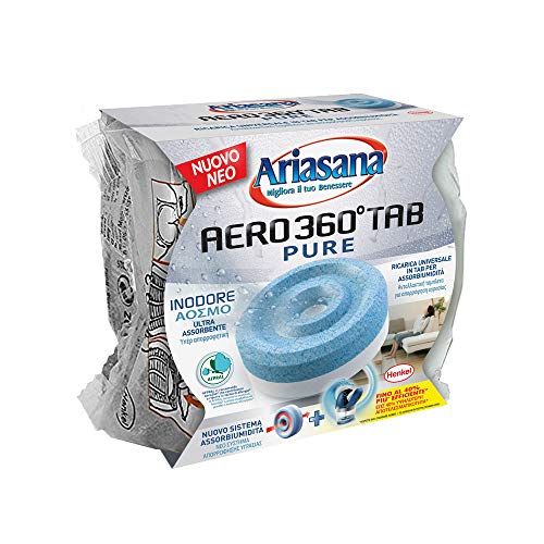 Ariasana Aero 360° Ricarica inodore assorbi umidità per dispositivo 1x450 g - Ilgrandebazar