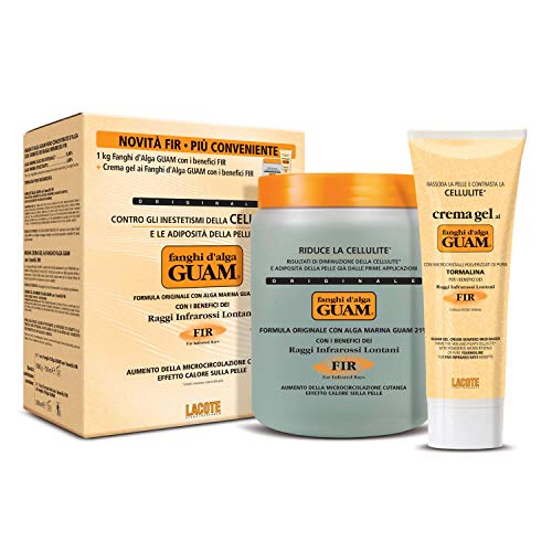 Fanghi d'Alga GUAM FIR CONVENIENZA 1kg + Crema Gel 200ml - Ilgrandebazar