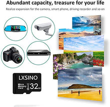 Carica l&#39;immagine nel visualizzatore di Gallery, LXSINO - Scheda di memoria micro SD da 32 GB, classe 10 U1 con 3 x 32 GB.