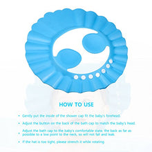 Carica l&#39;immagine nel visualizzatore di Gallery, 3pcs Doccia Cap per Bambino, PAMIYO Sicurezza Cappello da Bathing per...