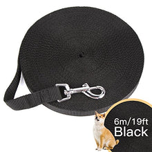 Carica l'immagine nel visualizzatore di Gallery, CtopoGo Guinzaglio da addestramento per Cane Lungo, guinzaglio 6M, Nero