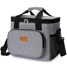 Carica l'immagine nel visualizzatore di Gallery, Lifewit 15L Borsa Termica Manutenzione di Freddo e Caldo per 15L, Grigio - Ilgrandebazar