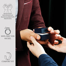 Carica l&#39;immagine nel visualizzatore di Gallery, Moncoeur Fede Nuziale Classic Love Argento 925 + Fedi Nuziali da Donna con... - Ilgrandebazar