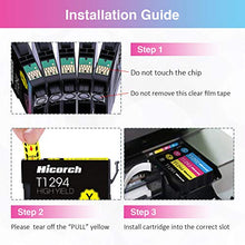 Carica l'immagine nel visualizzatore di Gallery, Hicorch Cartuccia T1295 Multipack 6 Nero 3 Ciano 3 Magenta 3 Giallo