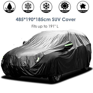 Sailnovo Telo Copriauto, Copertura Auto Protettiva, SUV 485*185*185 cm/ 210T