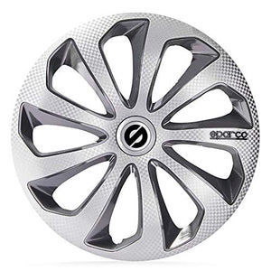 SPARCO SP 1675SVGRC Set copricerchi Sicilia 16 pollici...
