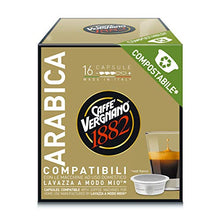 Carica l&#39;immagine nel visualizzatore di Gallery, Caffè Vergnano 1882 7095 Capsule Compatibili Lavazza a Modo Mio Arabica
