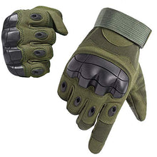 Carica l'immagine nel visualizzatore di Gallery, Guanti Militari Tattici Touch Screen Estivi da Moto XL, Verde militare