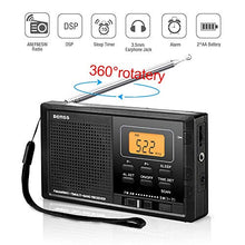 Carica l&#39;immagine nel visualizzatore di Gallery, Radio Portatile Digitale Mini FM AM Tascabile Radiolina DSP R-05