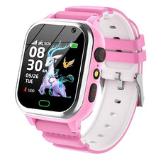 Carica l&#39;immagine nel visualizzatore di Gallery, QIASZHF Smartwatch per Bambini con 26 Giochi, Musica Orologio Telefono per Ragazzo e Ragazza, Contapassi Calorie, Fotocamera, Video, Sveglia, SOS, Torcia, Orologio Digitale Bambino 2-13 Anni Regalo