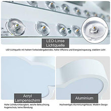 Carica l&#39;immagine nel visualizzatore di Gallery, Froadp 48W Nuvole Lampada da Soffitto a LED Ultrasottile Dimmerabile con... - Ilgrandebazar