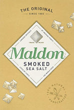 Carica l&#39;immagine nel visualizzatore di Gallery, Maldon Smoked Sea Salt, Flaky Crystals, 4.4-Ounce Boxes (Pack of 4)