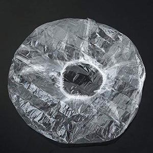 Nuluxi Impermeabile Plastica Monouso Cuffie Doccia Caps da Bagno Trasparente... - Ilgrandebazar