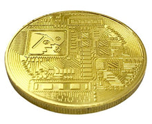 Carica l&#39;immagine nel visualizzatore di Gallery, Bitcoin moneta BTC, dorato (2017 Nuovo rilievo), Perfetto come regalo di... - Ilgrandebazar