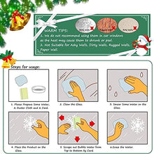 Carica l&#39;immagine nel visualizzatore di Gallery, Vetrofanie Natalizie 159 PZ, YOXISA Adesivi Natalizi per Finestre Riutilizzabili, Stickers Natalizi Rimovibile Statici in PVC, Vetrofanie Natale Contiene Fiocco di Neve, Natalizia Alci, Babbo Natale