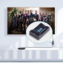 Carica l'immagine nel visualizzatore di Gallery, KUYiA Adattatore SCART HDMI, Analogico a Digitale Video Audio TO HDMI - Ilgrandebazar