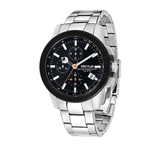 Sector No Limits Orologio Cronografo Quarzo Uomo con Cinturino in Acciaio... - Ilgrandebazar