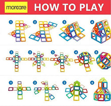 Carica l&#39;immagine nel visualizzatore di Gallery, 76 Pezzi Piastrelle magnetiche Blocchi di Costruzione Giocattoli 76 pcs - Ilgrandebazar