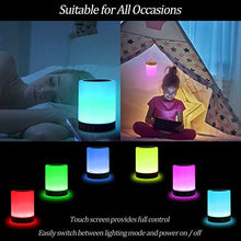 Carica l'immagine nel visualizzatore di Gallery, Lampada da Comodino, Zorara Luce Notturna Bambini LED Controllo Tattile...