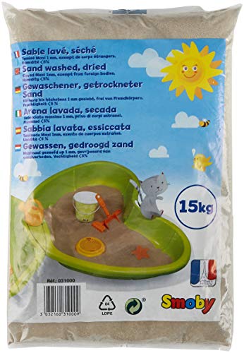 Smoby 7600031000 Sacchetto di Sabbia da 15 Kg