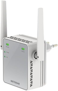 Netgear EX2700 Ripetitore WiFi N Wireless, Copertura per 1-2 300Mbps, Argento