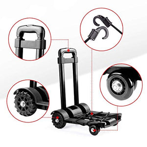 Amzdeal Carrello a Mano Pieghevole Portapacchi per il Trasporto... - Ilgrandebazar