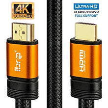 Carica l'immagine nel visualizzatore di Gallery, IBRA Cavo HDMI 4K Ultra HD 2M - Ethernet ad Alta Velocità 2.0b 18 2m - Ilgrandebazar