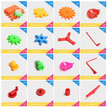 Carica l&#39;immagine nel visualizzatore di Gallery, Silver_river 99 Pezzi - Gioco Educativo Set Giocattoli Ingranaggi da...