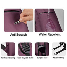 Carica l'immagine nel visualizzatore di Gallery, SLOTRA Zaino per Laptop da 15-15,6 Pollici con Porta di Ricarica USB Viola