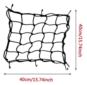 2pz Rete Ragno Elastica + 1pz Corda Elastica, Annhao Accessori per Moto Bici... - Ilgrandebazar
