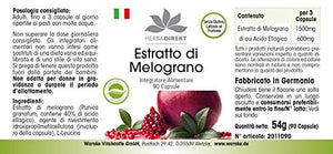 Estratto di melograno Warnke Health Products con acido ellagico al 40%...