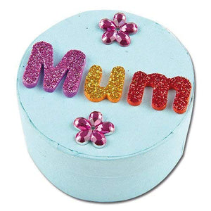 Baker Ross Lettere Autoadesive Glitterate in Gommapiuma (confezione da 850) - Ilgrandebazar