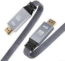 Carica l'immagine nel visualizzatore di Gallery, 4K@60HZ Cavo HDMI 5M, Snowkids Piatto 2.0 ad Altissima Velocità 5m
