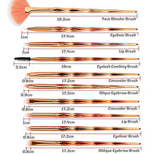 Carica l&#39;immagine nel visualizzatore di Gallery, Set di Pennelli Trucco Unicorno, INTVN 20 Pcs Kit Unicorno...