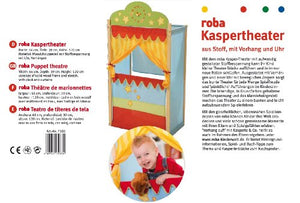 roba Teatrino delle Marionette, con Orologio, in Legno Massiccio con... - Ilgrandebazar