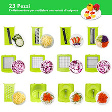 Carica l&#39;immagine nel visualizzatore di Gallery, Sedhoom 23 in 1 Affettaverdure Taglia Verdure e Tagliaverdure a Cubetti... - Ilgrandebazar