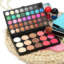 Carica l&#39;immagine nel visualizzatore di Gallery, Eyeshadow Palette Makeup, 40Colors + 15Colors Blusher &amp; Concealer... - Ilgrandebazar