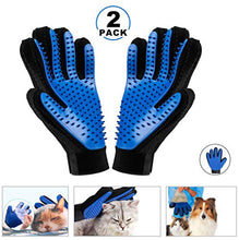 Carica l'immagine nel visualizzatore di Gallery, KAIHONG 2 x Guanto Spazzola da Massagio per animali compagnia, cane/gatto... - Ilgrandebazar