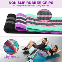 Carica l&#39;immagine nel visualizzatore di Gallery, OMERIL RUNYUE Bande Elastiche di Resistenza, Set Fasce Fitness in Tessuto...