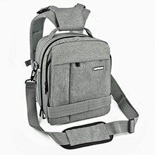 Carica l&#39;immagine nel visualizzatore di Gallery, Bodyguard Borsa per fotocamera DSLR 2in1 e zaino fotografico SLR 2in1, Grigio