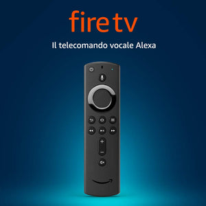 Telecomando vocale Alexa di nuova generazione per Fire TV, con tasti BLACK - Ilgrandebazar